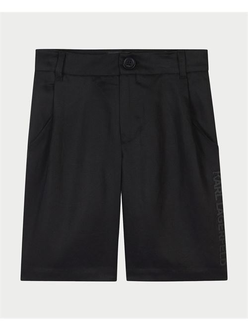 Karl Lagerfeld children's Bermuda shorts with logo KARL LAGERFELD | Z3041609B